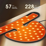 Face and Neck Silicone Mask Led Red Blue Light Beauty Skin Rejuvenation