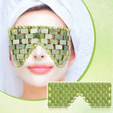 Natural Jade Eye Mask: Cooling Relief for Puffiness and Fatigue